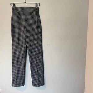 SPANX Classic Black & White Check Slim Pants